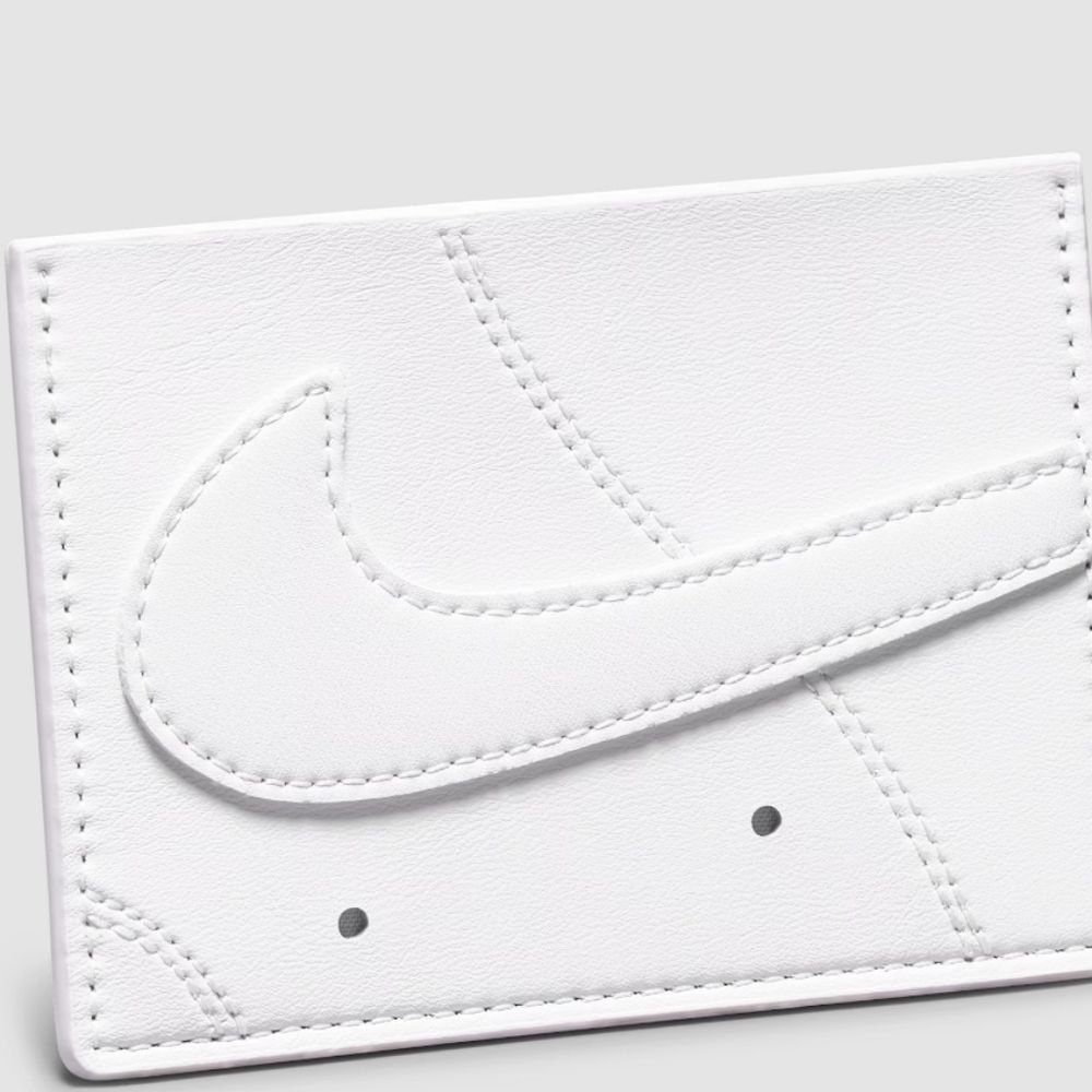 Nike Icon Air Force 1 Card Wallet- White